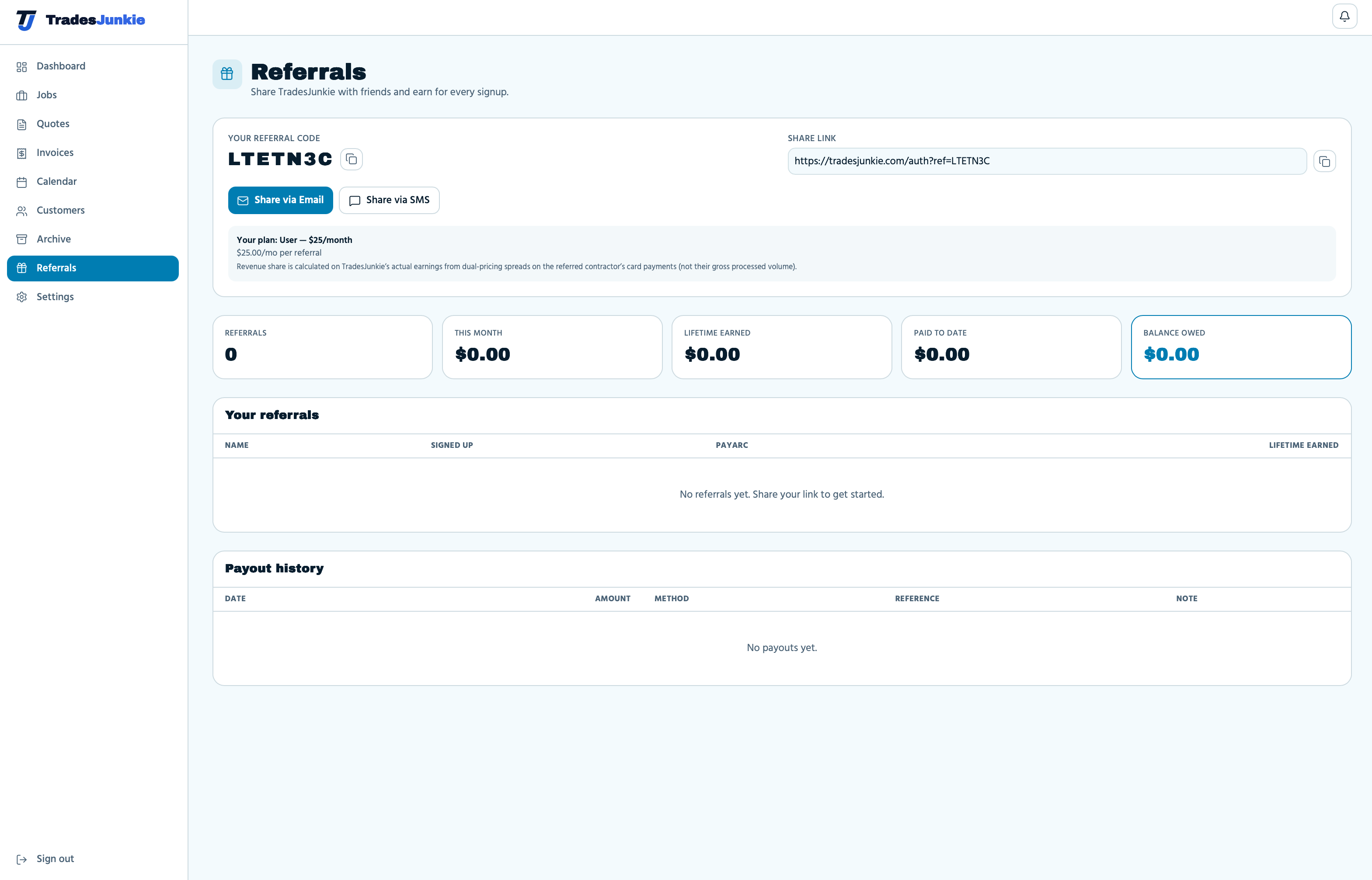 Referrals